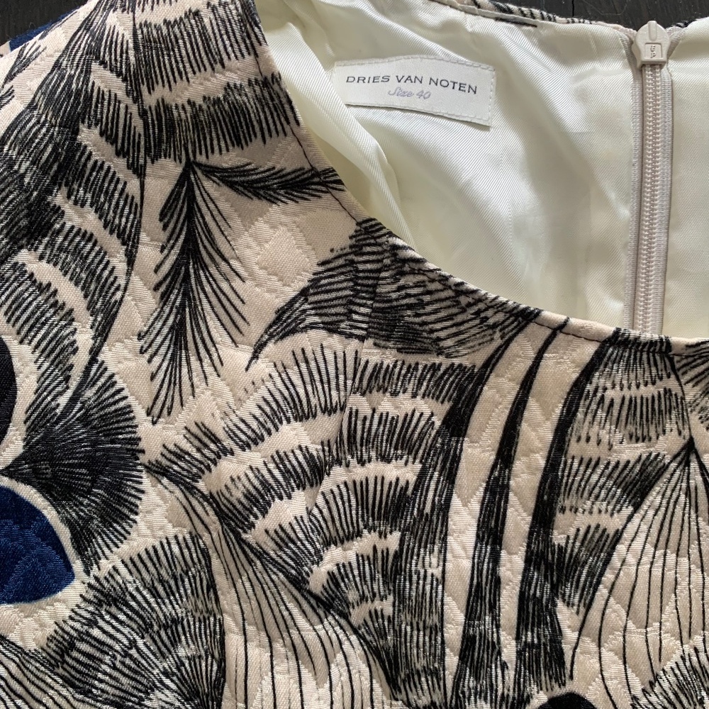 Dries Van Noten brocade floral dress - Picture 2 of 7